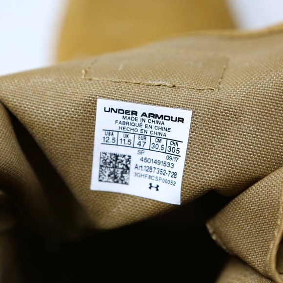 Under Armour FNP Tactical Military Boot Brown 12.5 1287352-728 Coyote Desert - Picture 11 of 12